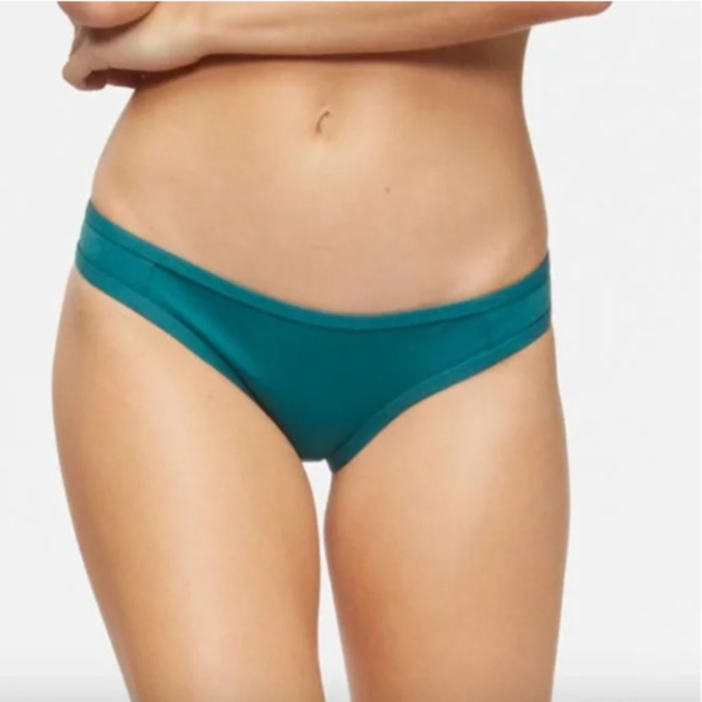 NWT Tavik Storm Green Jayden Moderate Swim Bottom, Size L
